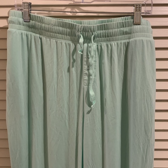 Little Sleepies Sea Foam Green Teal Ultra Soft Bamboo Pajama Pants Size XL - Picture 2 of 8